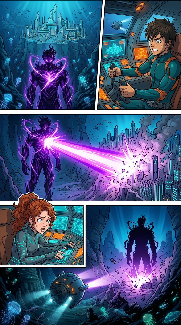 The Celestial Gate — page 11 illustration — Wonder Comics The Celestial Gate — page 11 illustration — Wonder Comics