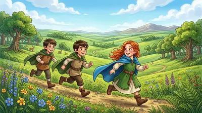 凯尔特仙女环 — 图书封面 — Wonder Books