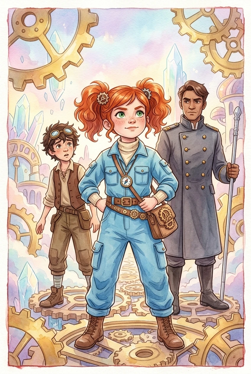 发条梦境迷宫 — 图书封面 — Wonder Books