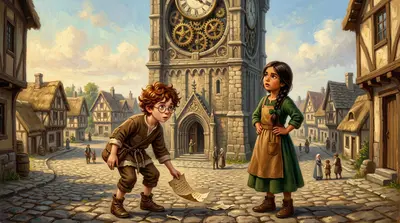 钟楼里的线索 — 图书封面 — Wonder Books