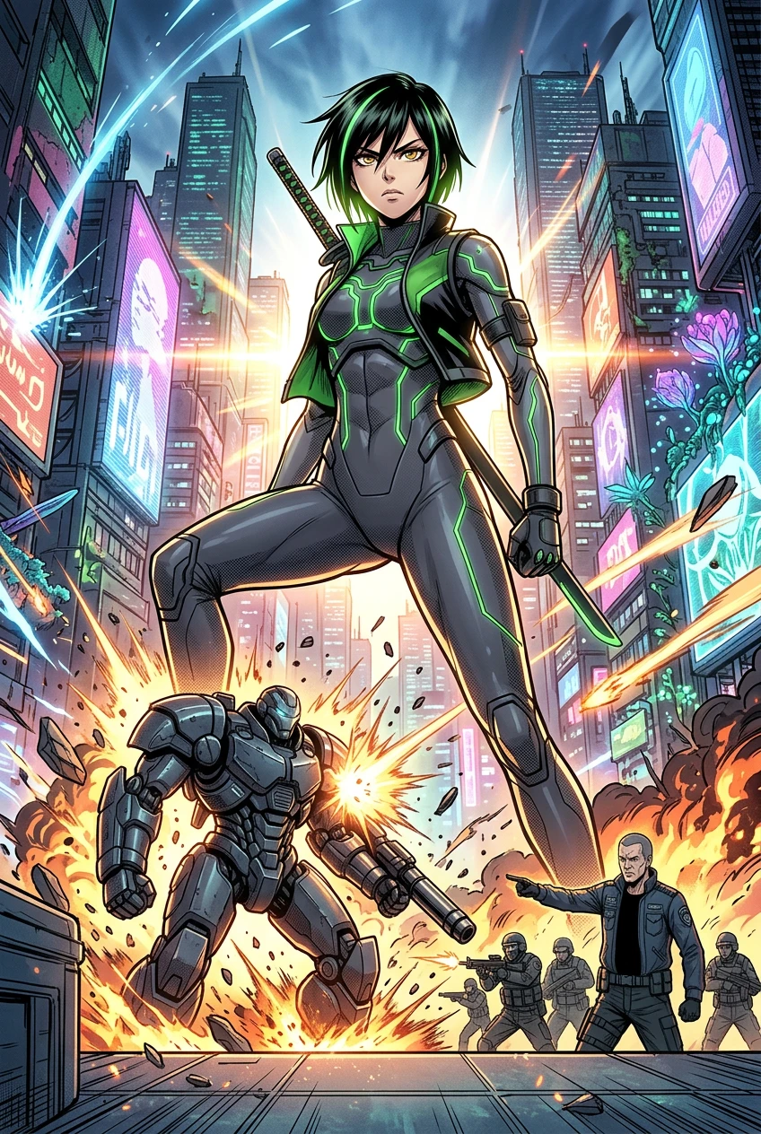 The Code Rebellion — 图书封面 — Wonder Comics