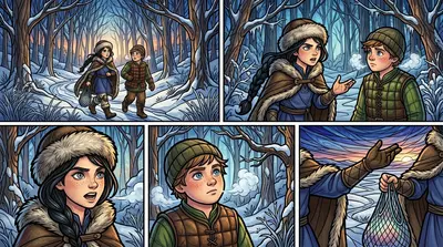 彗星捕手 — page 3 illustration — Wonder Books