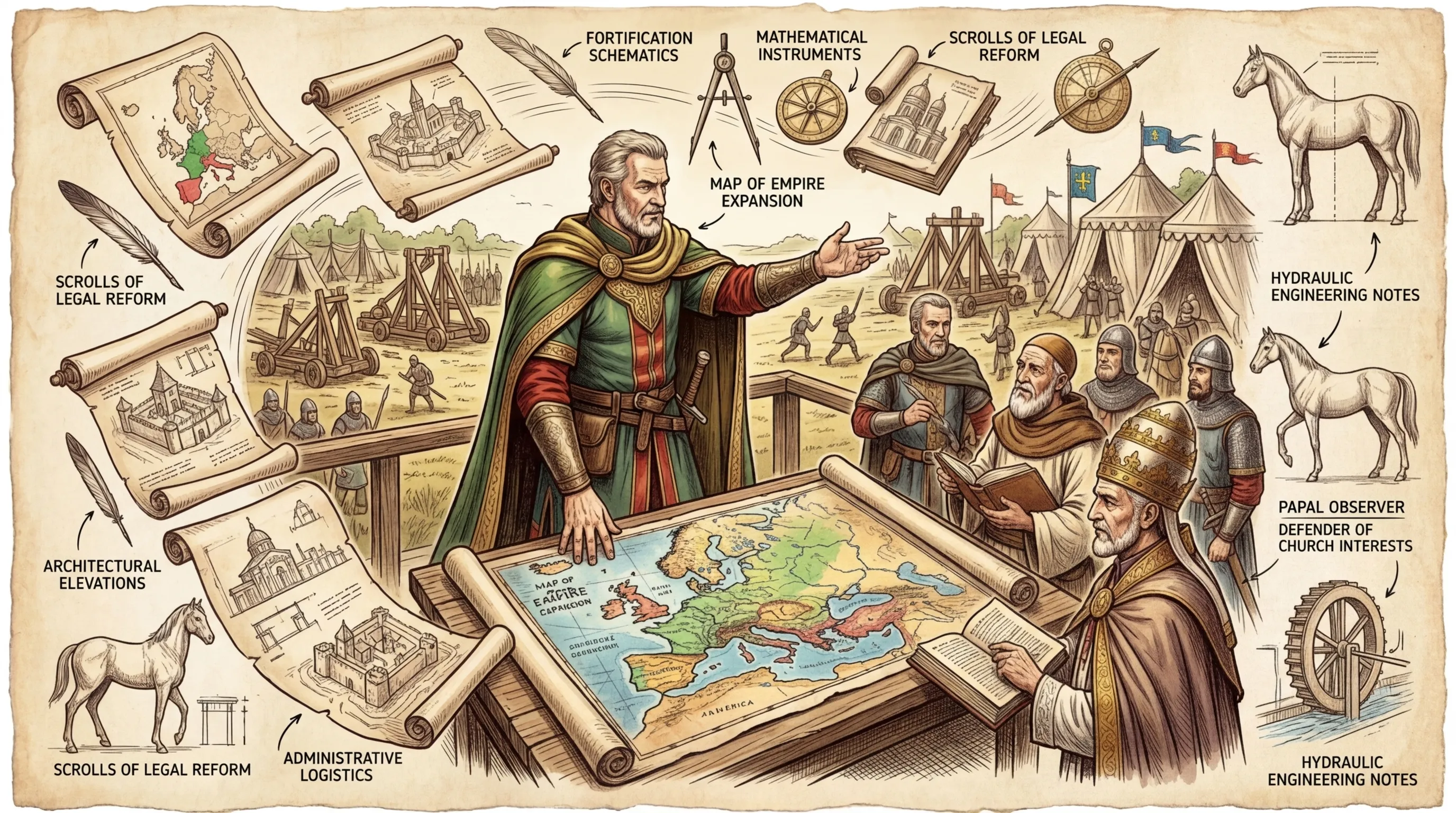 Charlemagne's empire did not endure in its entirety. Yet, his reign laid the foundations for modern Europe. The Carolingian Renaissance fostered a revival of…