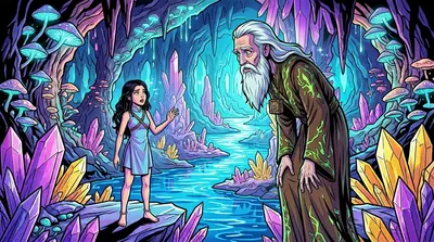 "¿Qué viste?", preguntó Theron, con la voz aguda por la preocupación. Lyra luchó por encontrar las palabras. "Un trono... carmesí...