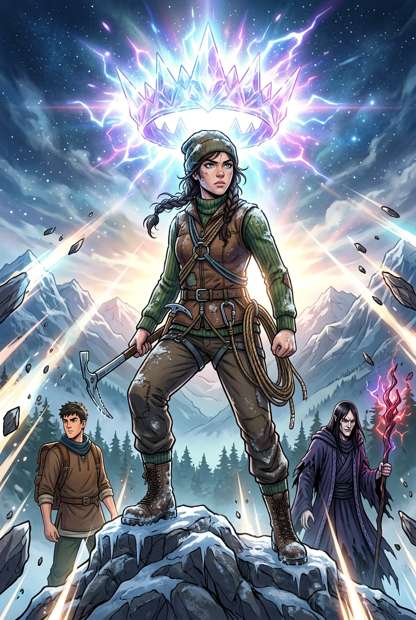 The Crystal Crown's Hidden Power — 图书封面 — Wonder Comics