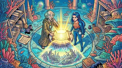 A blinding light erupted from the ancient scroll, throwing shadows across the archive. The water trembled, and a vision appeared before them: a vast, desolate… A blinding light erupted from the ancient scroll, throwing shadows across the archive. The water trembled, and a vision appeared before them: a vast, desolate…