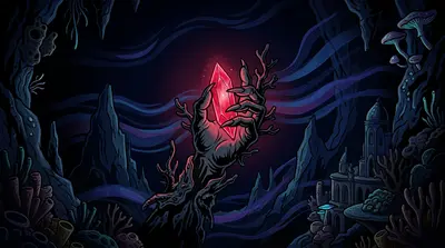 Far away, in the deepest trenches of the ocean, a faint light pulsed in the darkness. A hand, clad in corrupted coral armor, reached out and grasped a shard of… Far away, in the deepest trenches of the ocean, a faint light pulsed in the darkness. A hand, clad in corrupted coral armor, reached out and grasped a shard of…
