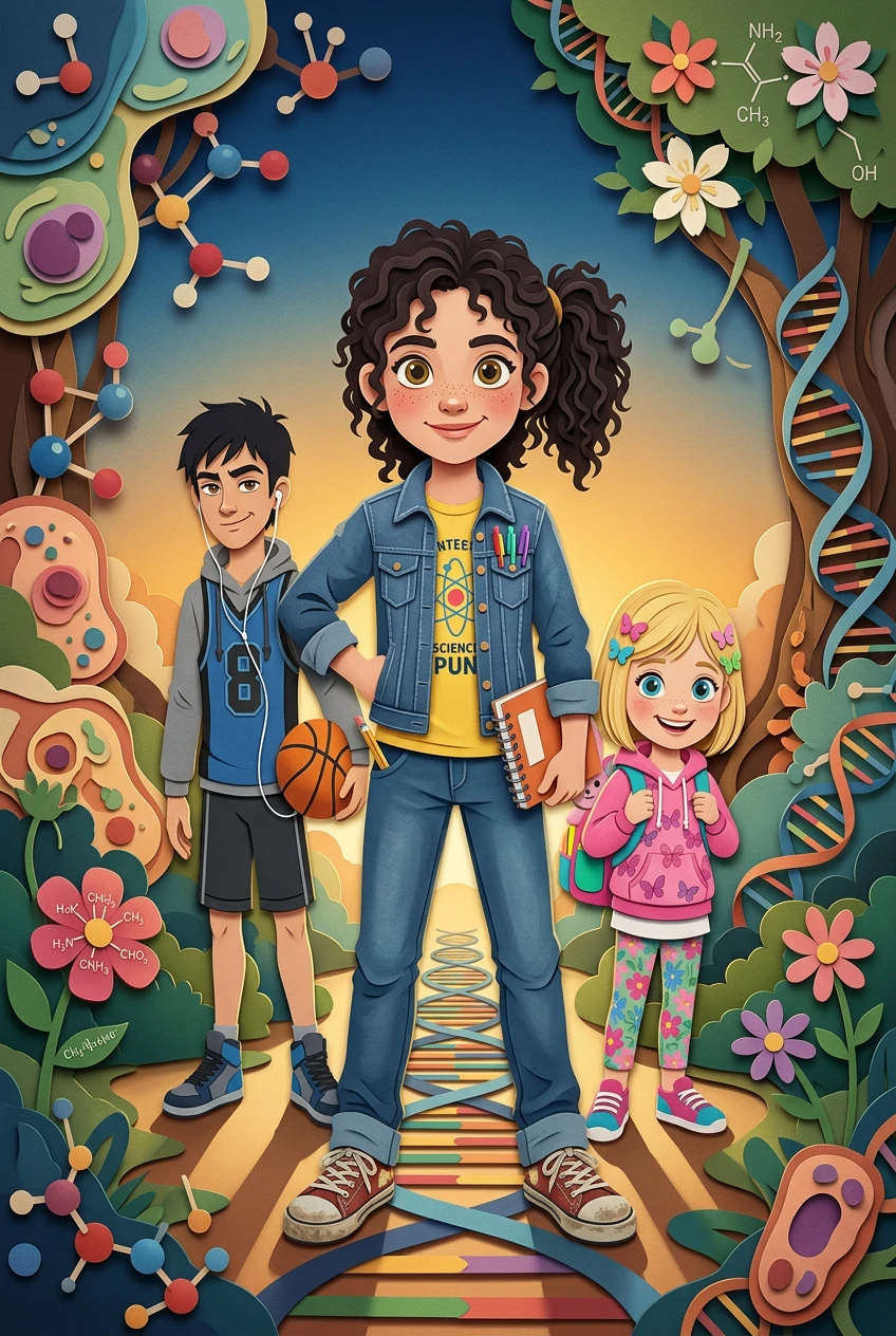 生命的DNA密码 — 图书封面 — Wonder Books