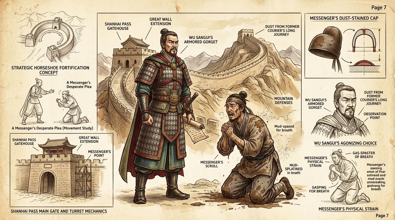 Anfang sechzehnhundertvierundvierzig befand sich General Wu Sangui, der mit der Verteidigung des Shanhai-Passes, des entscheidenden östlichen Abschnitts der… Anfang sechzehnhundertvierundvierzig befand sich General Wu Sangui, der mit der Verteidigung des Shanhai-Passes, des entscheidenden östlichen Abschnitts der…