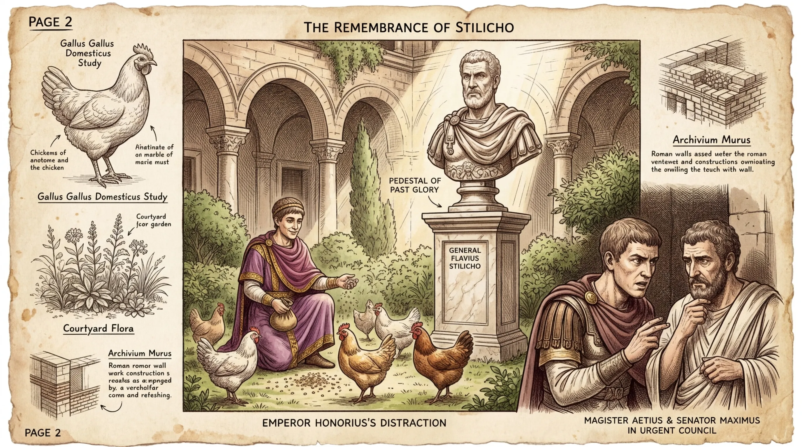 Flavius Stilicho, a Vandal by birth but a loyal Roman general, once held the empire together, but now he was long gone. Honorius, ruling from the relative…