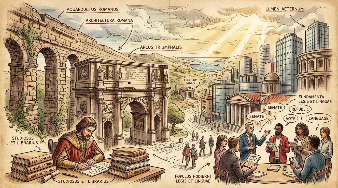 Though the Western Roman Empire fell, its legacy endured. Roman law, language, architecture, and ideas continued to influence Europe for centuries to come.