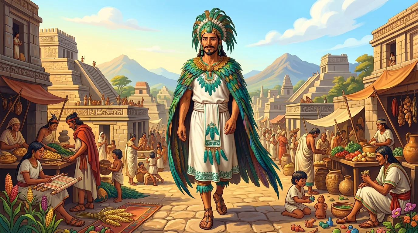 The Feathered Serpent — book cover — Wonder Books