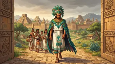 Vergonha e remorso tomaram conta de Quetzalcoatl na manhã seguinte, à medida que os efeitos do pulque desapareciam. Ele percebeu a extensão de sua loucura e o…