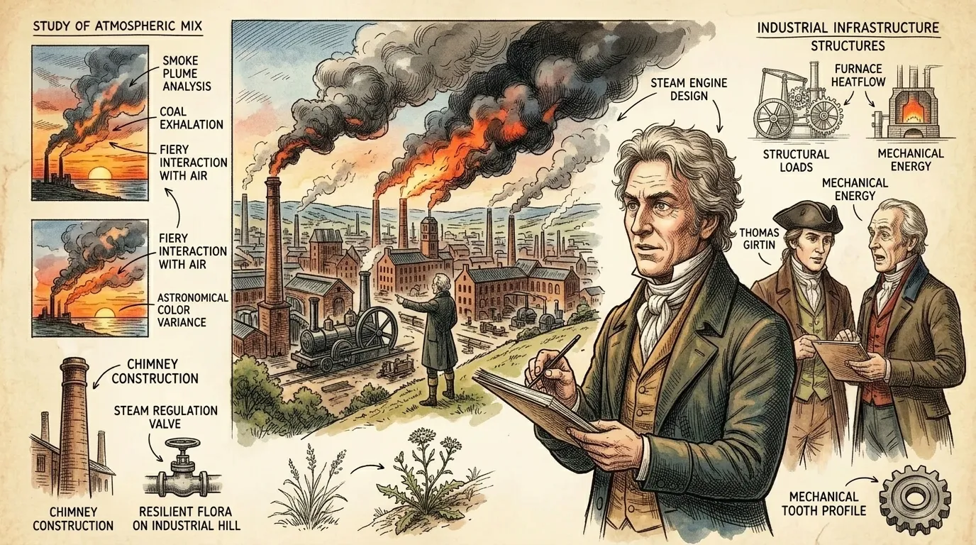 The rise of industry transforms the British landscape. Turner, initially resistant to the changes, begins to see a strange beauty in the smoke and steam of the… The rise of industry transforms the British landscape. Turner, initially resistant to the changes, begins to see a strange beauty in the smoke and steam of the…