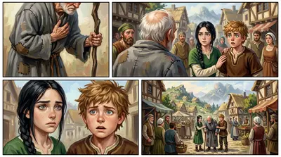 Suddenly, a frantic cry echoed through the village, "The lantern! The firefly lantern is gone!" Old Man Silas stumbled through the square, his face etched with…