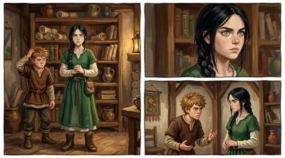 "We have to find it," Elara declared, her voice firm despite the tremor in her hands. Finn nodded, his usual cheerful demeanor replaced with grim determination.