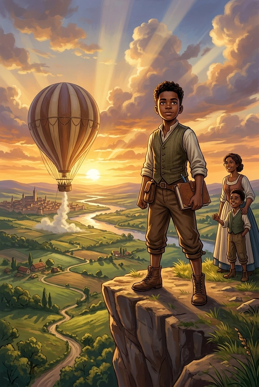 Cover of The First Hot Air Balloon