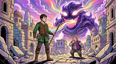 A massive demon, larger than any they had faced, blocked their path to the Nexus Gate. It roared, a sound that shattered stone and shook the very foundations of… A massive demon, larger than any they had faced, blocked their path to the Nexus Gate. It roared, a sound that shattered stone and shook the very foundations of…