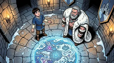 "Buz Hortlağı mı?" Caius, şaşkınlık korkuyla karışık bir halde bağırdı. "Ama onlar sadece hikaye!" Oberon başını salladı.