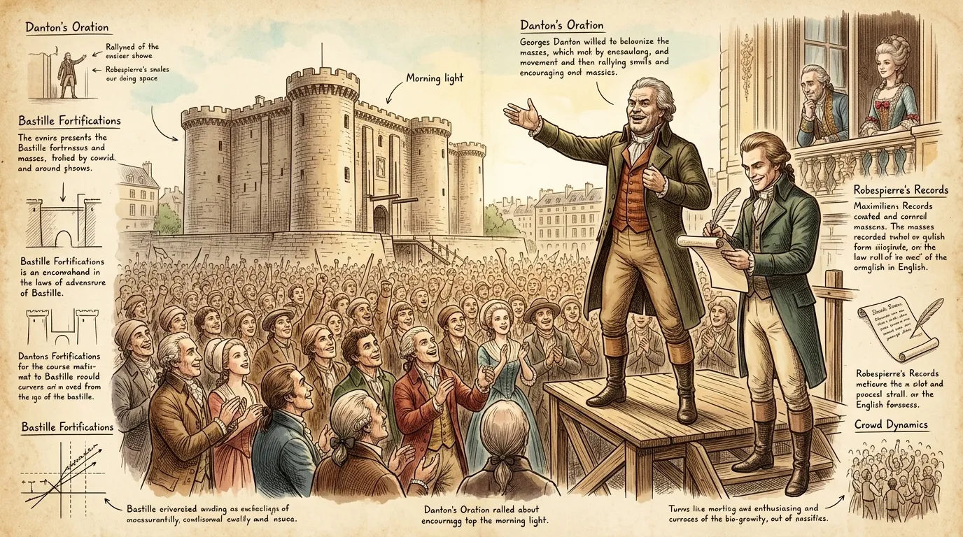 On July 14, 1789, a multitude surged toward the Bastille. King Louis XVI, indecisive and detached, watched from afar. Marie Antoinette, his queen, remained… On July 14, 1789, a multitude surged toward the Bastille. King Louis XVI, indecisive and detached, watched from afar. Marie Antoinette, his queen, remained…