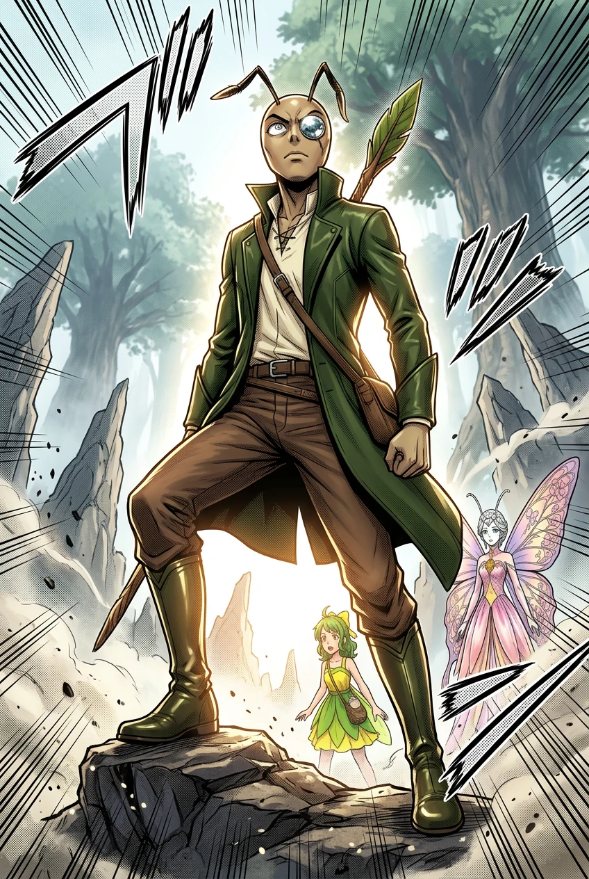 The Glass Eye Detective — 图书封面 — Wonder Comics