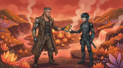 «Il Glitch non sarà facile», ringhiò Viper, un mercenario brizzolato con un braccio cibernetico, porgendo a Kai un datapad modificato.