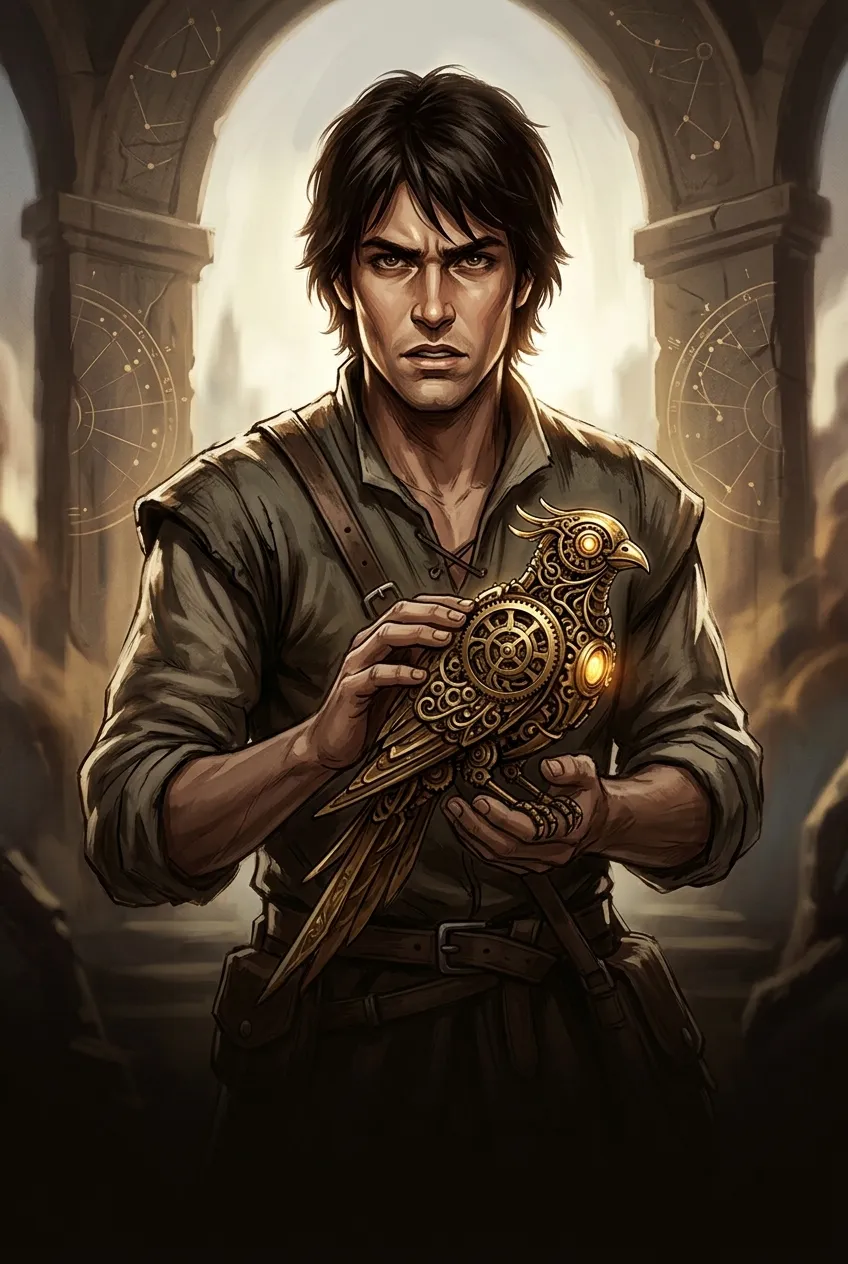 The Golden Bird — 图书封面 — Wonder Tales
