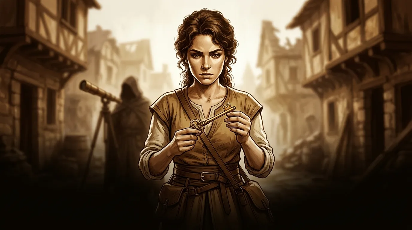 The Golden Key — 图书封面 — Wonder Tales