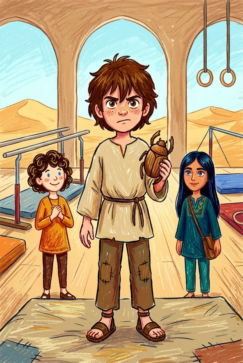 The Gymnastics Star — غلاف الكتاب — Wonder Books