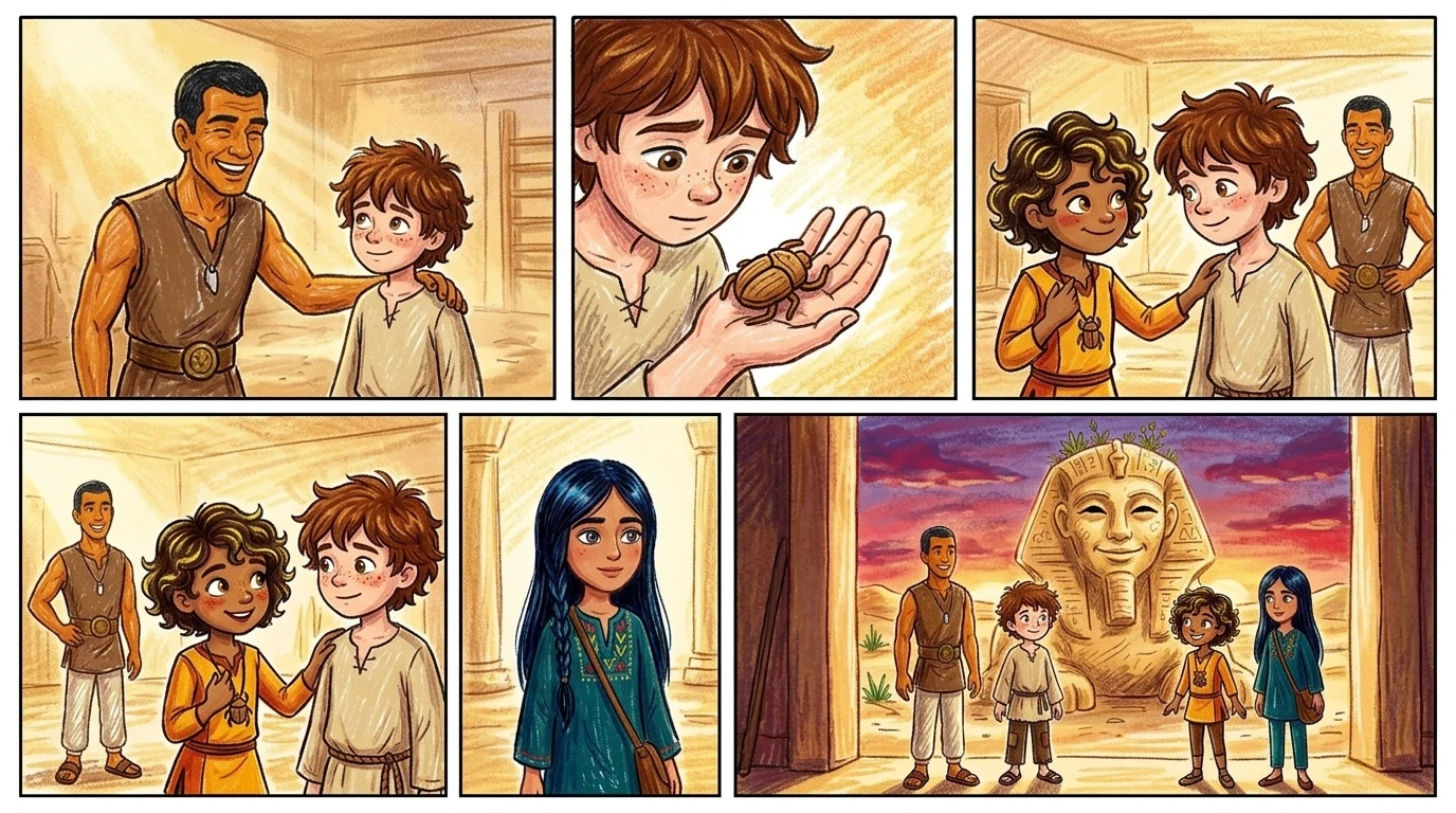 ابتسم المدرب أمير قائلاً: "عمل جماعي لا يصدق! لقد أظهرتم جميعًا براعة مذهلة". لاحقًا، عندما هدأت العاصفة، أمسك فيليكس بالجعران. ابتسم المدرب أمير قائلاً: "عمل جماعي لا يصدق! لقد أظهرتم جميعًا براعة مذهلة". لاحقًا، عندما هدأت العاصفة، أمسك فيليكس بالجعران.