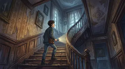 A faint whisper echoed from the upper floors. Ethan ascended the creaking staircase, each step a gamble. Shadows flickered in the periphery, playing tricks on… A faint whisper echoed from the upper floors. Ethan ascended the creaking staircase, each step a gamble. Shadows flickered in the periphery, playing tricks on…