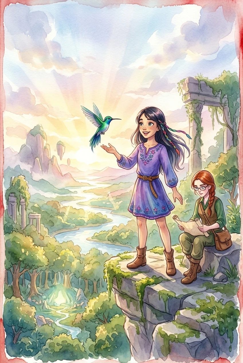 The Hummingbird's Quest — غلاف الكتاب — Wonder Books