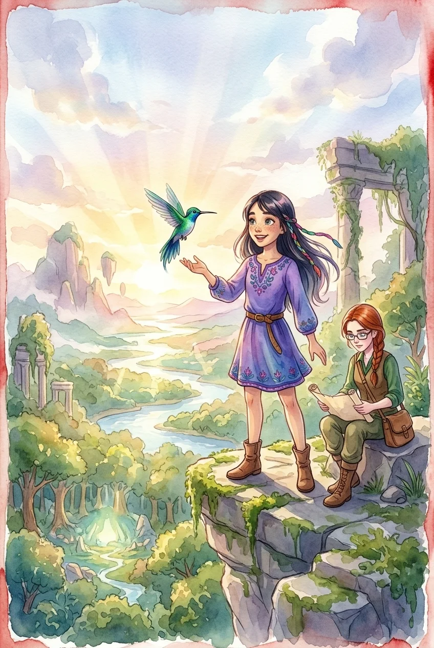 The Hummingbird's Quest — book cover — Wonder Books