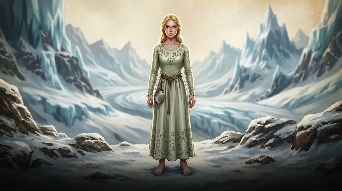 The Ice Maiden — 图书封面 — Wonder Tales