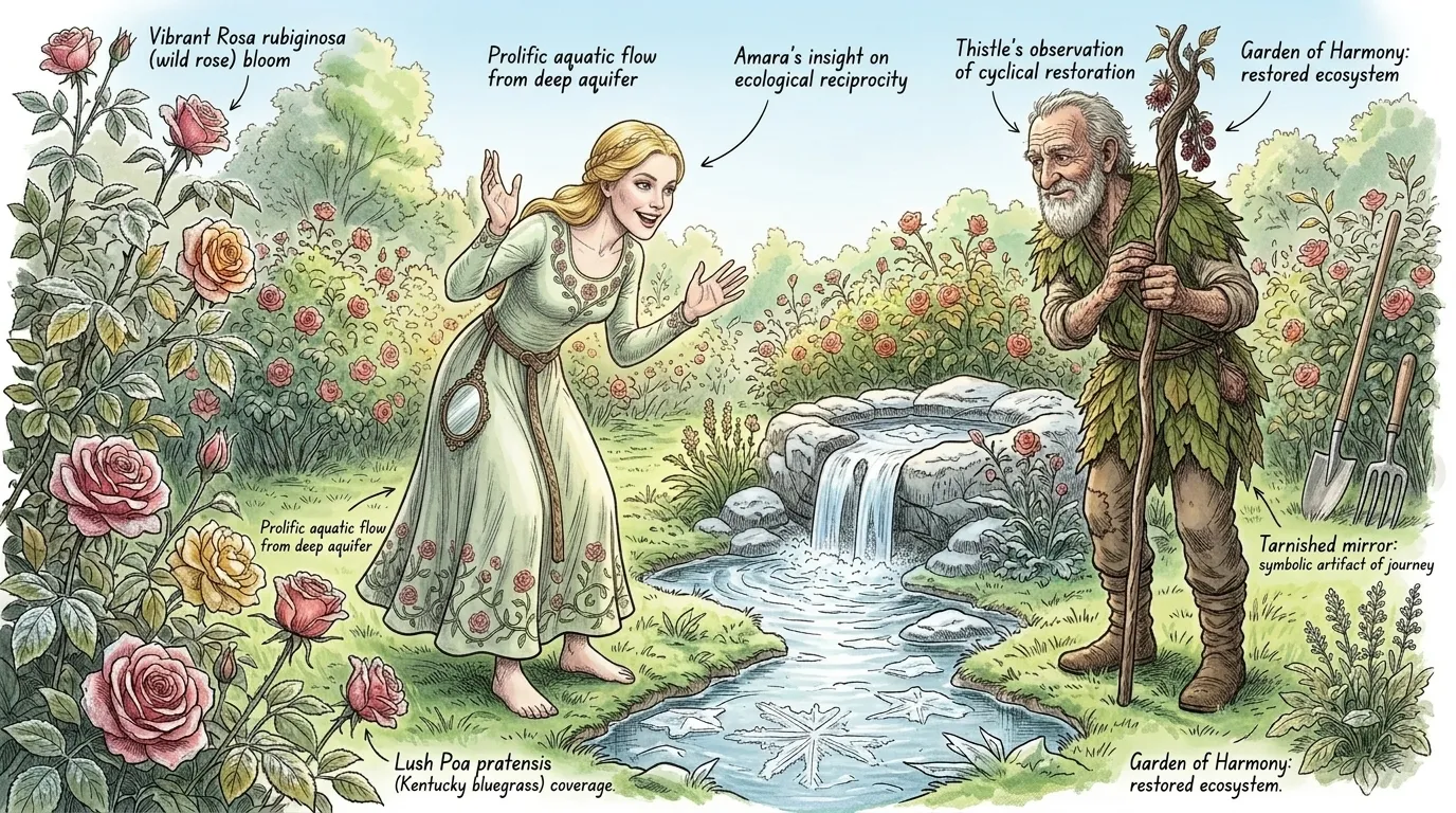 The Ice Maiden — page 10 illustration — Wonder Tales The Ice Maiden — page 10 illustration — Wonder Tales