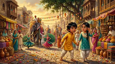 The Indian Elephant Festival — غلاف الكتاب — Wonder Books