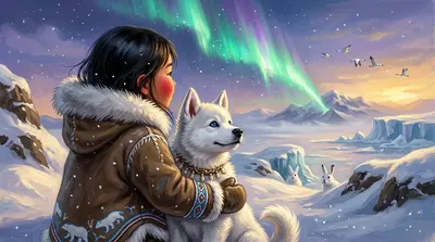 Old Kakuk, the village shaman, had warned of unusual celestial events. "When the lights dance with a different rhythm, it means the Sky Spirits need help," he'd… Old Kakuk, the village shaman, had warned of unusual celestial events. "When the lights dance with a different rhythm, it means the Sky Spirits need help," he'd…