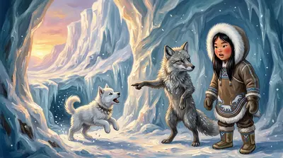"We have to work together!" Aputi exclaimed, looking at Ikaluk. "You know these caves better than anyone. Can you find another way around?" Ikaluk, despite his… "We have to work together!" Aputi exclaimed, looking at Ikaluk. "You know these caves better than anyone. Can you find another way around?" Ikaluk, despite his…