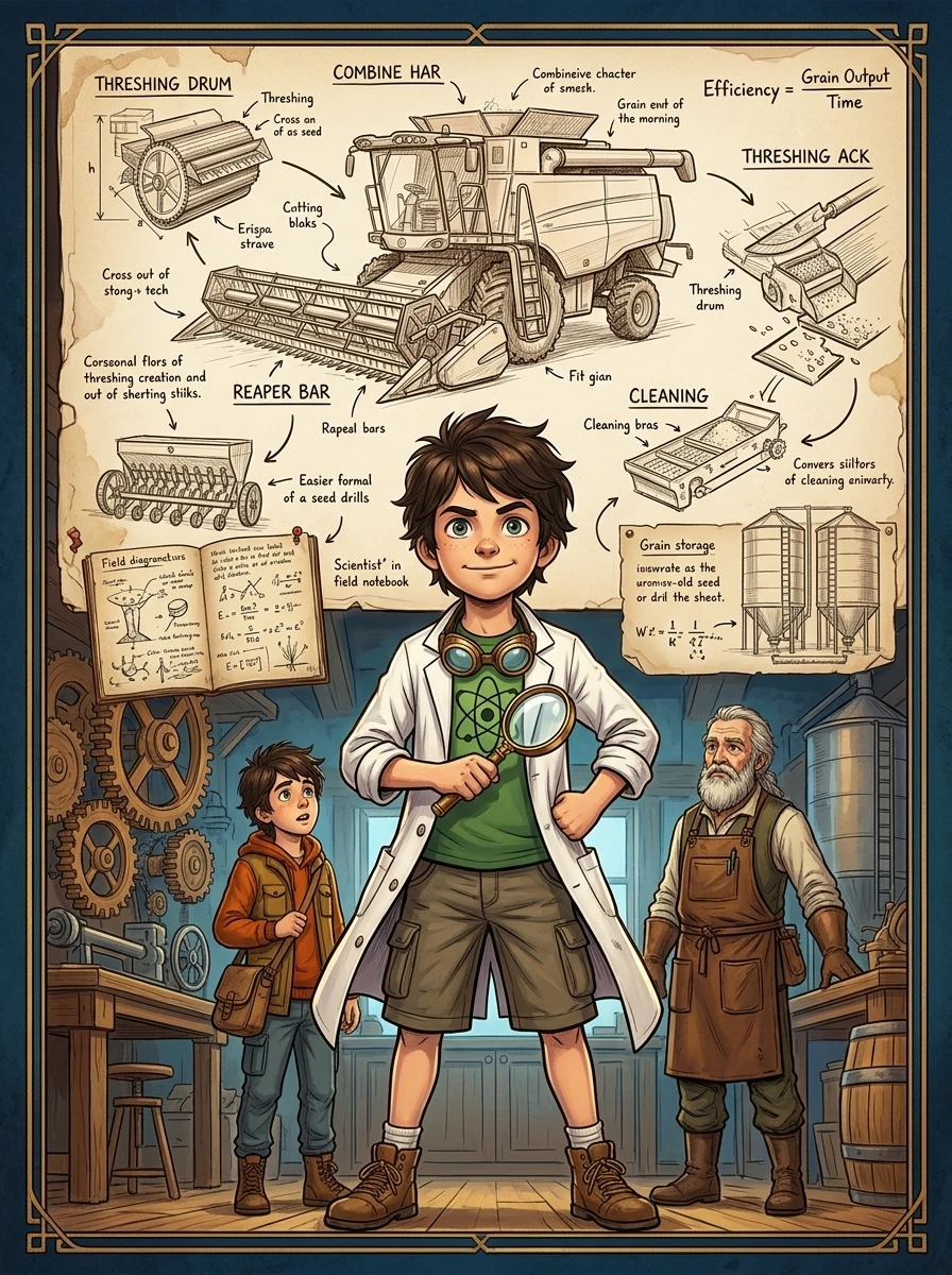 Cover of The Invention of the Combine Harvester