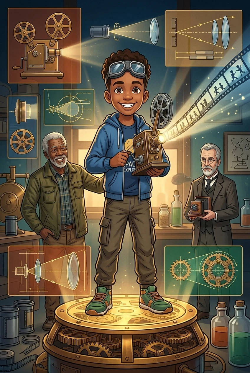 Cover of The Invention of the Film Projector