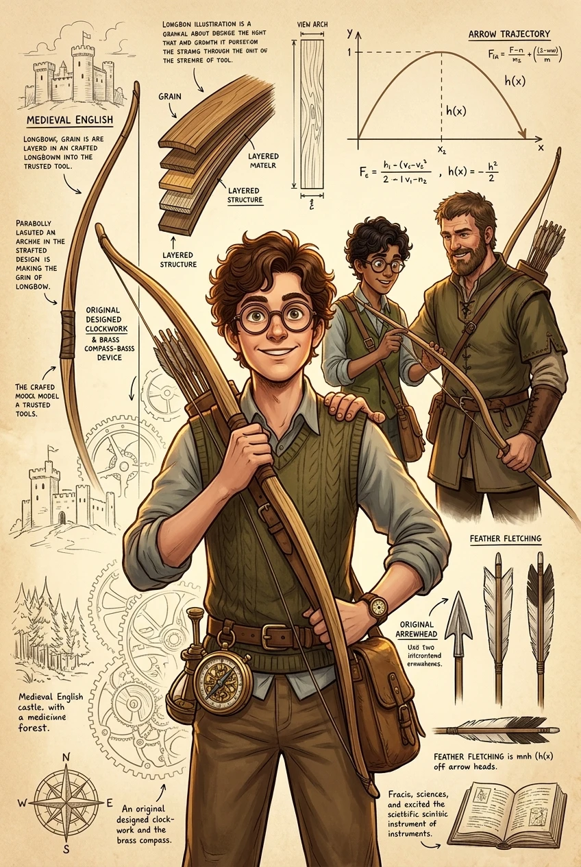 Cover of The Invention of the Longbow