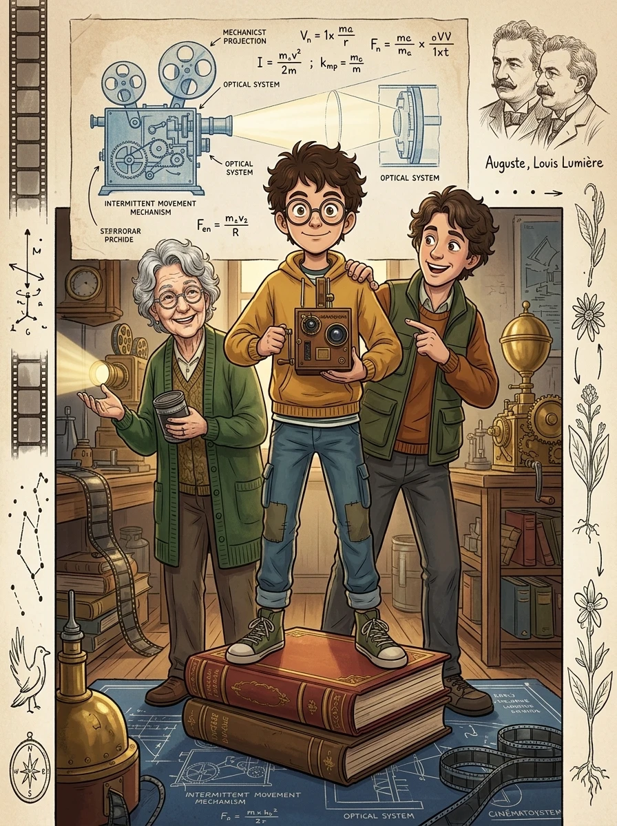Cover of The Invention of the Movie Camera: The Lumière Brothers