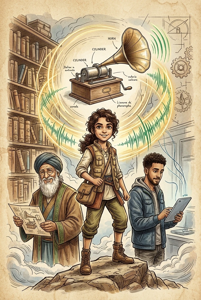 Cover of The Invention of the Phonograph