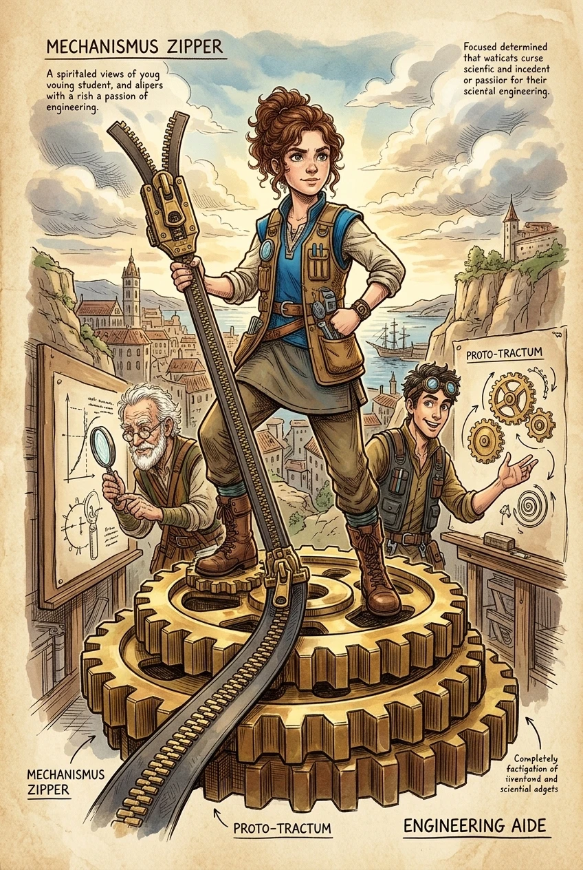 Cover of The Invention of the Zipper