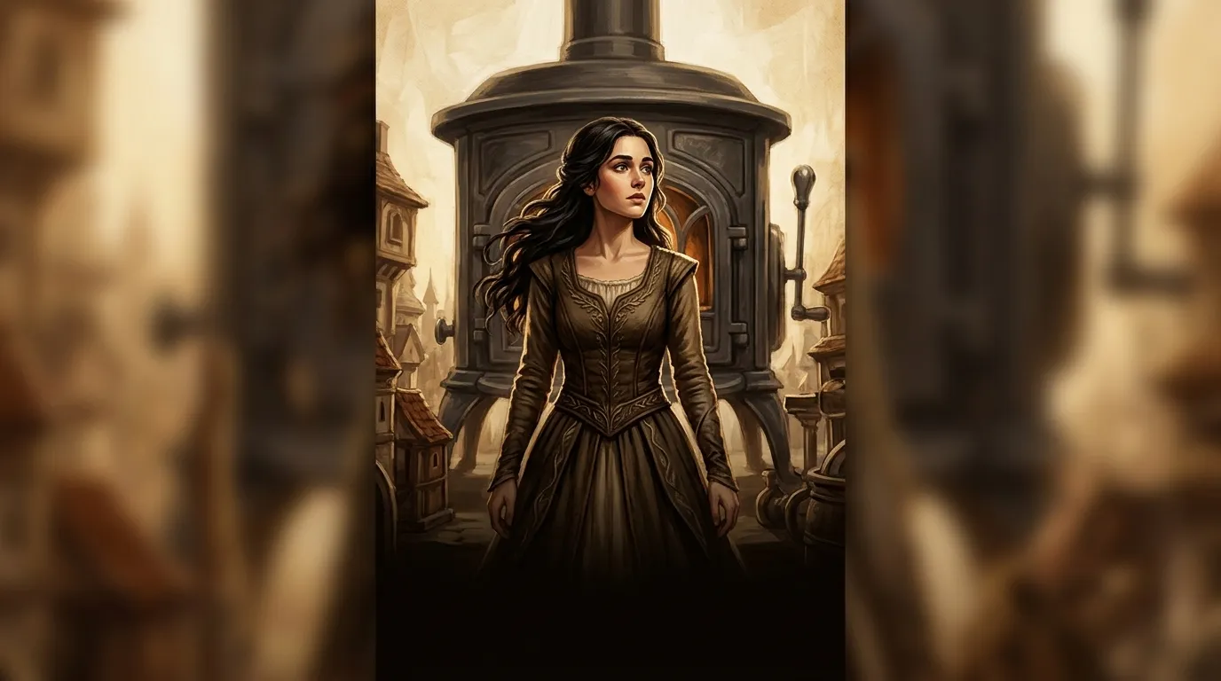 The Iron Stove — 图书封面 — Wonder Tales
