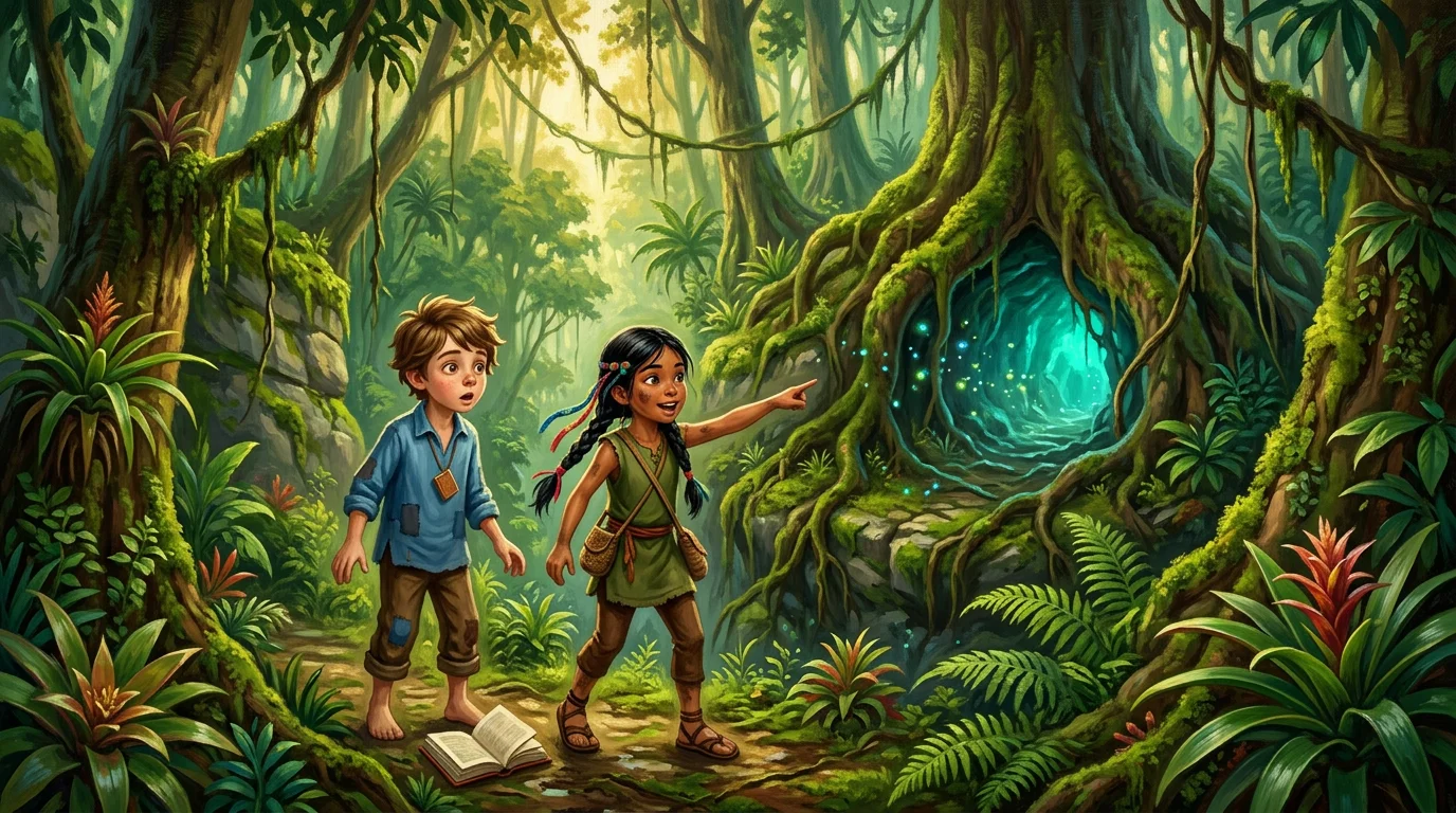 The Jungle Maze — book cover — Wonder Books