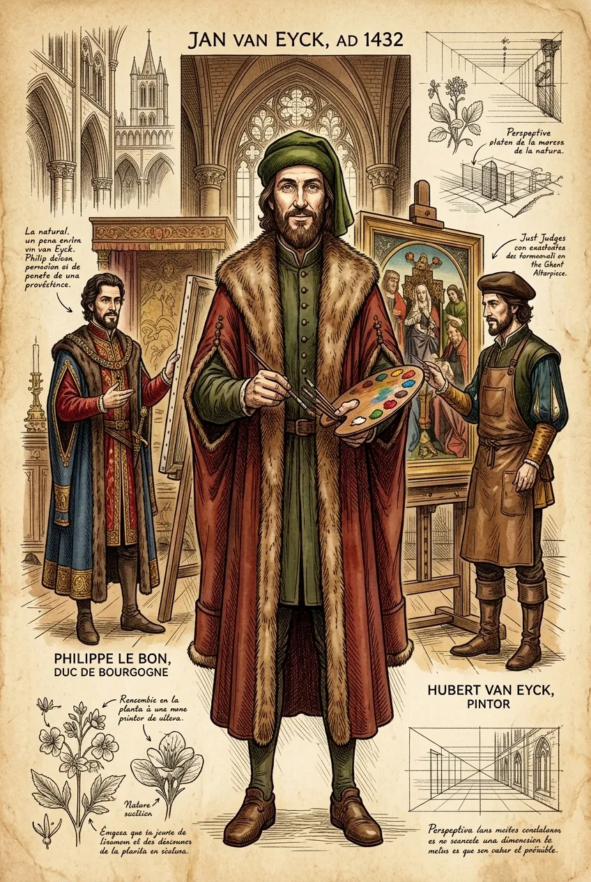 The Just Judges Panel by Jan van Eyck (Ghent, Belgium — 1432) — book cover — Wonder Arts The Just Judges Panel by Jan van Eyck (Ghent, Belgium — 1432) — book cover — Wonder Arts