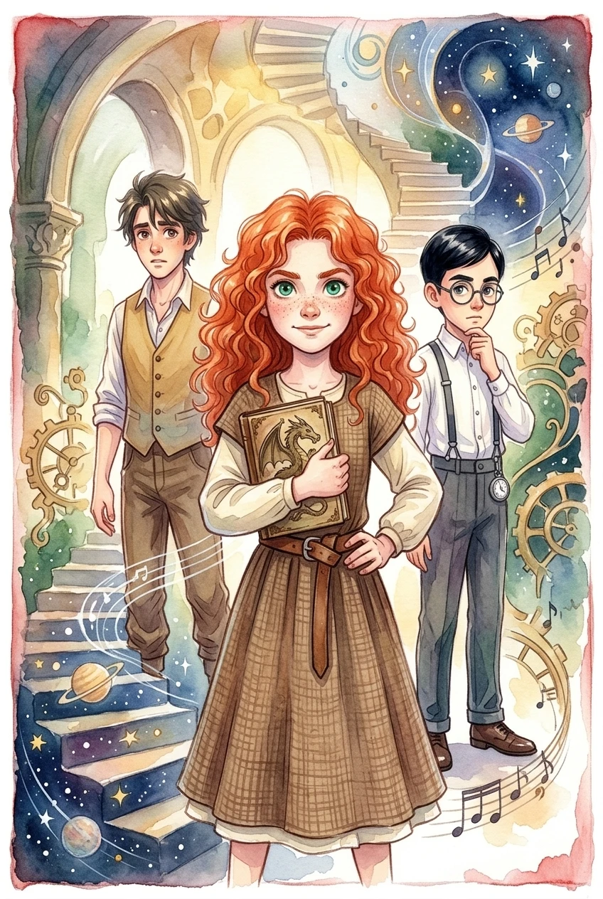 The Labyrinth's Clockwork Sleep Song — غلاف الكتاب — Wonder Books