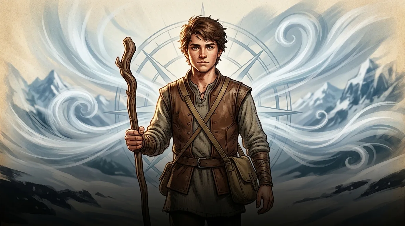 The Lad Who Went to the North Wind — 图书封面 — Wonder Tales