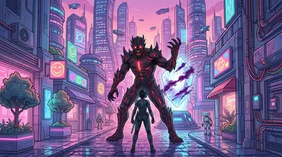 Suddenly, Vorlag appeared before her, blocking her path. 'You cannot stop me, Guardian,' he boomed. 'The Crystal Heart will be mine!' Talia knew this was her…